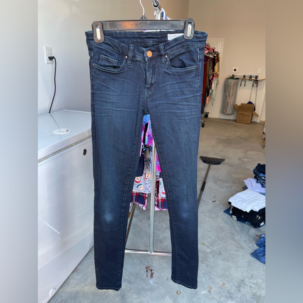 Women’s blank NYC jeans size 25. Dark wash